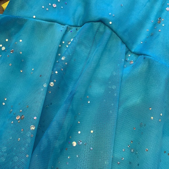Blue baby-doll style lyrical or ballet dress - Picture 2 of 2